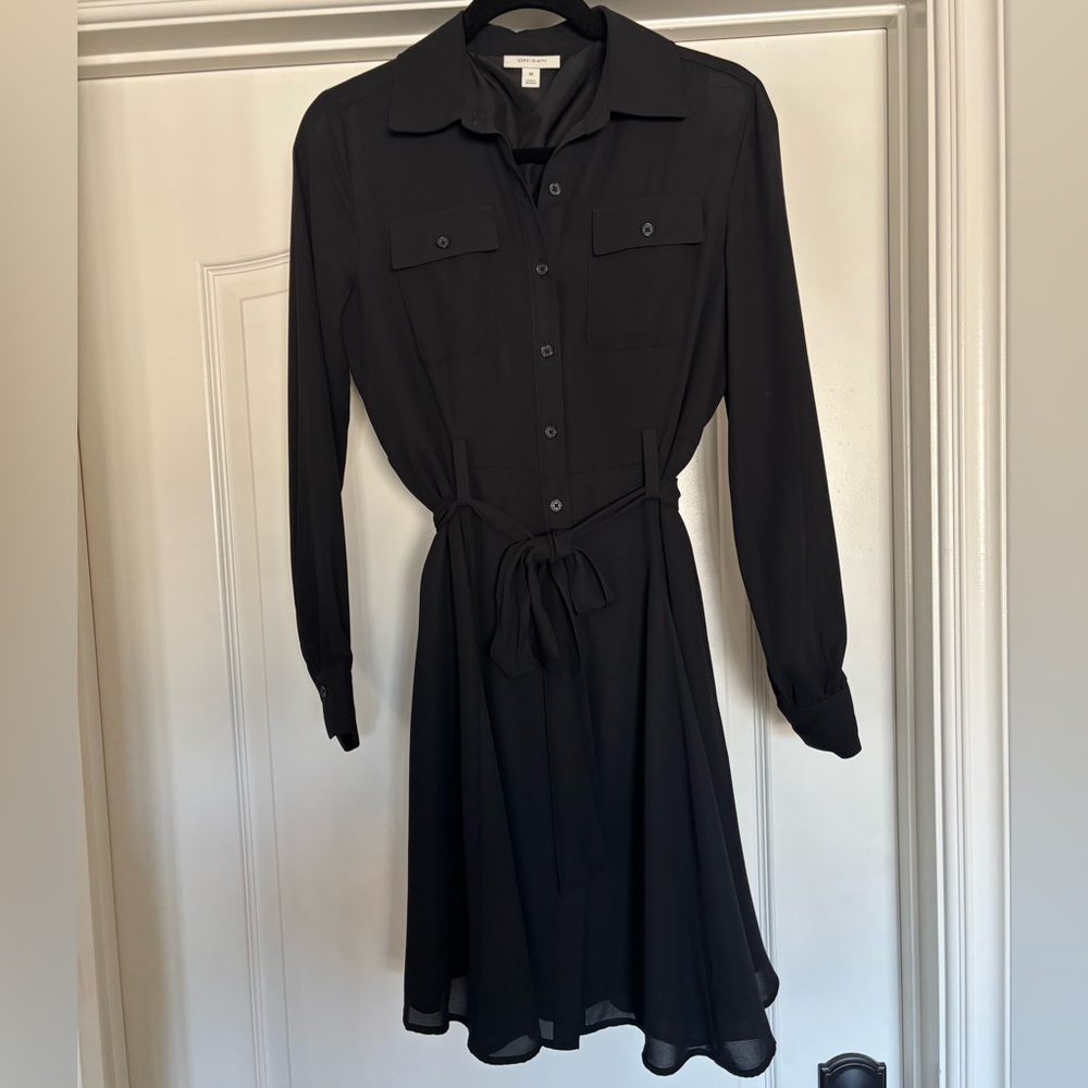 Chic Black Long Sleeve Dress